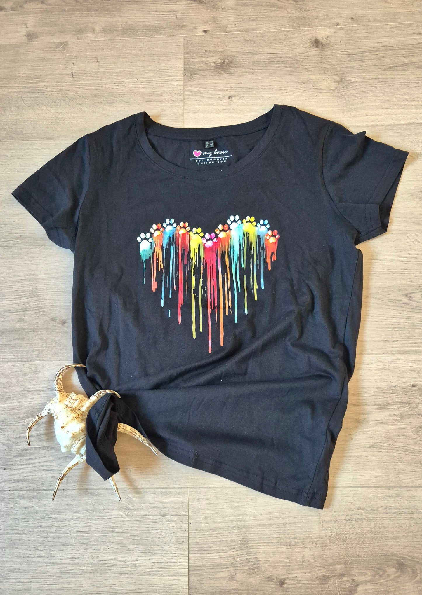 Tshirt, Pfoten abdrücke