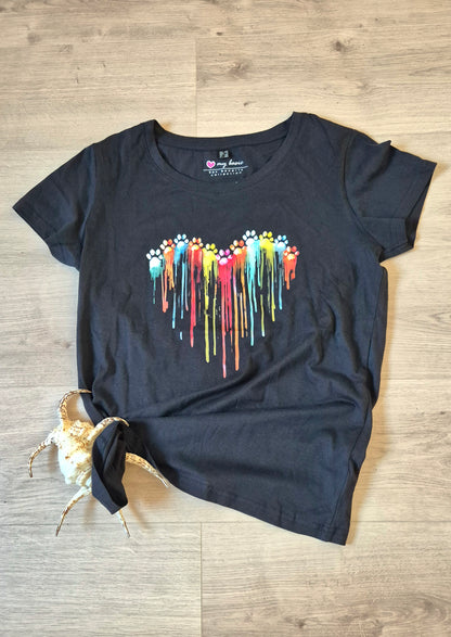 Tshirt, Pfoten abdrücke