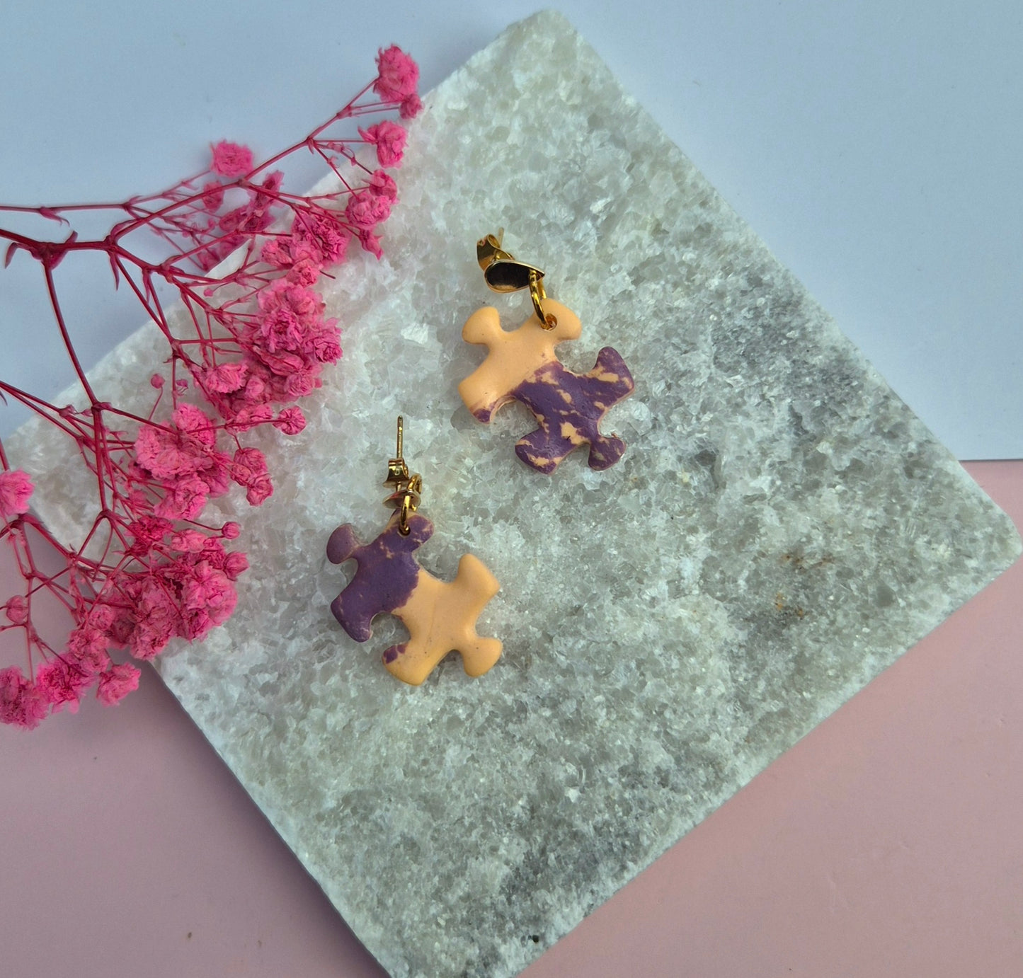 Ohrringe, Puzzle, Earrings