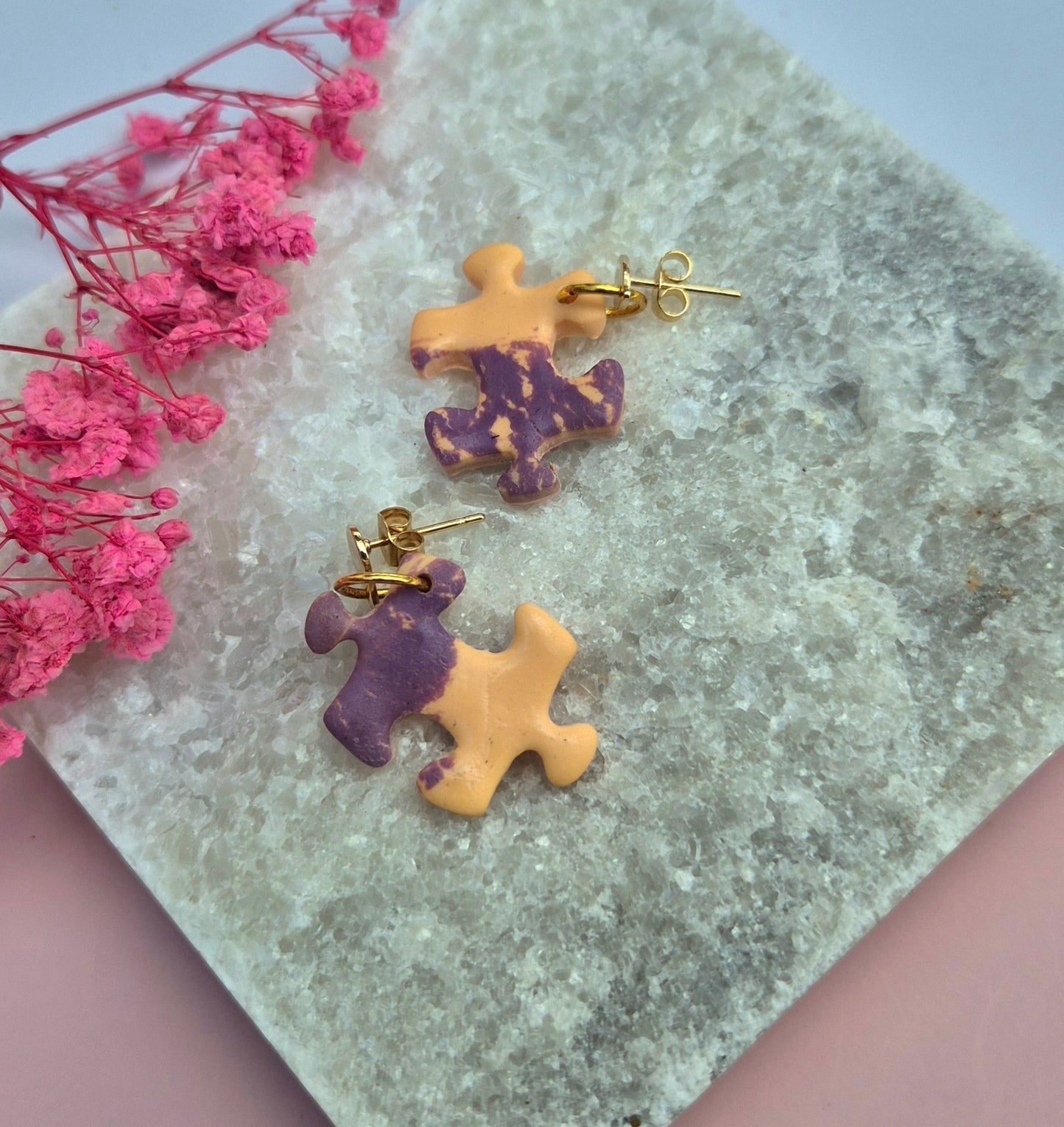 Ohrringe, Puzzle, Earrings