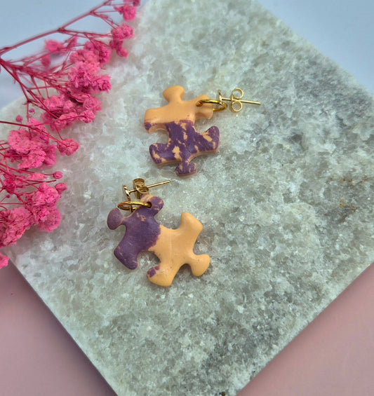 Ohrringe, Puzzle, Earrings