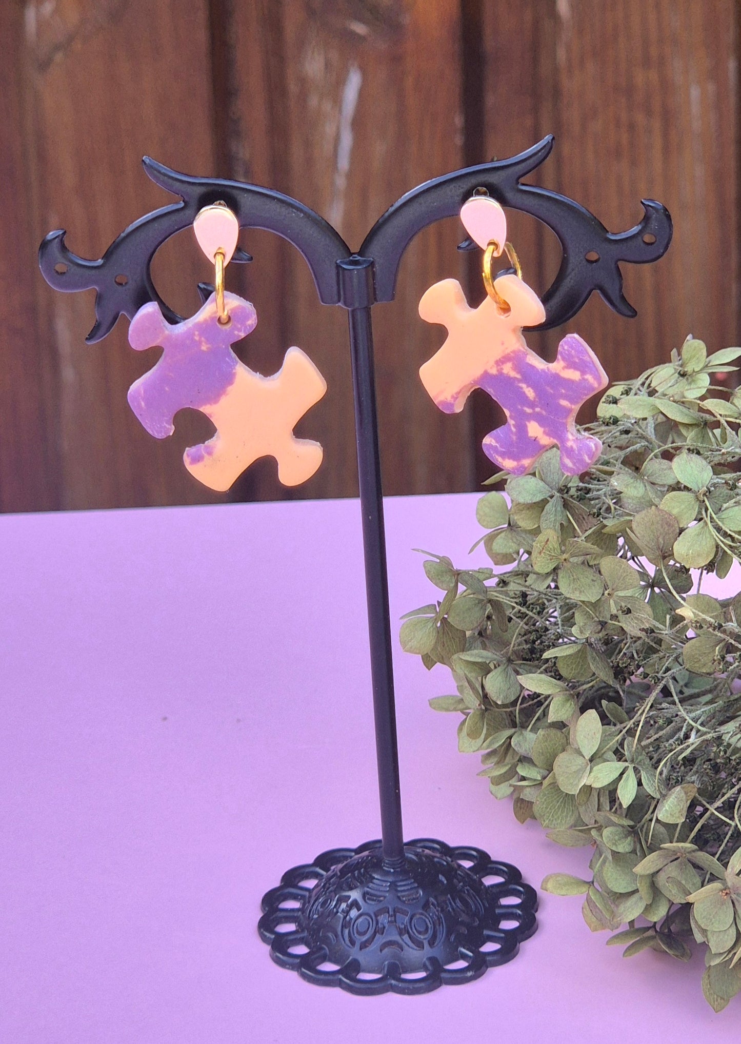 Ohrringe, Puzzle, Earrings