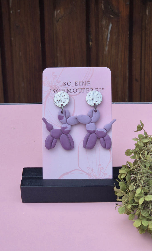 Ballon-Dog, Ohrringe, Earrings